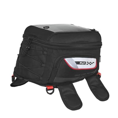 ViaTerra Fly Magnetic Motorcycle Tank Bag | 18L Capacity | Convertible Backpack | Compatible with Metal Tanks